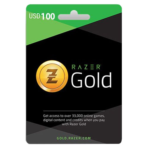Razer Gold Pins Gift Card $100 - US Razer Gold Pins Gift Card $100 - US